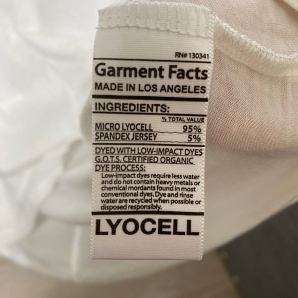 Groceries Apparel White Muscle Tank Size M - Picture 3 of 3